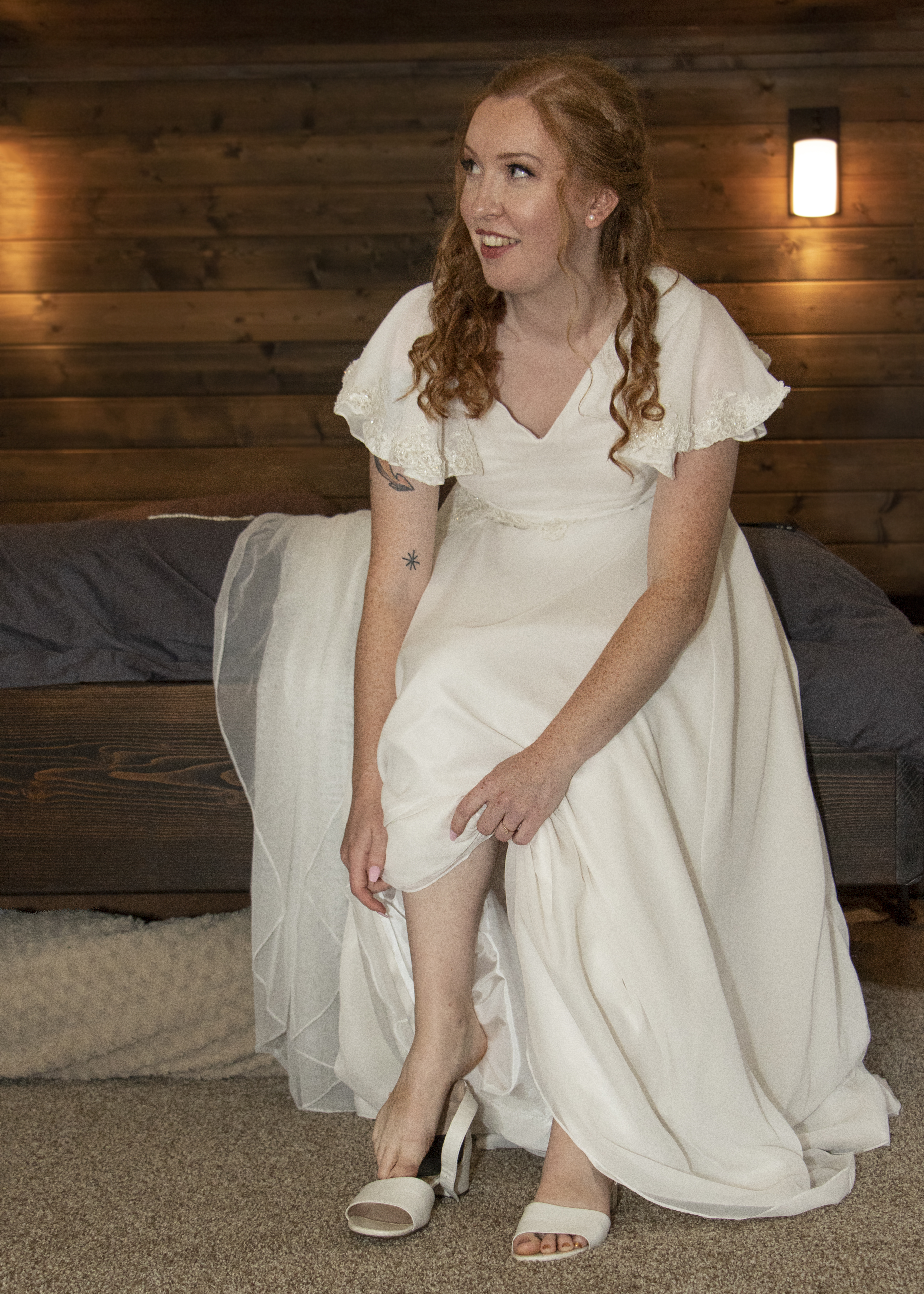Wedding Dress side