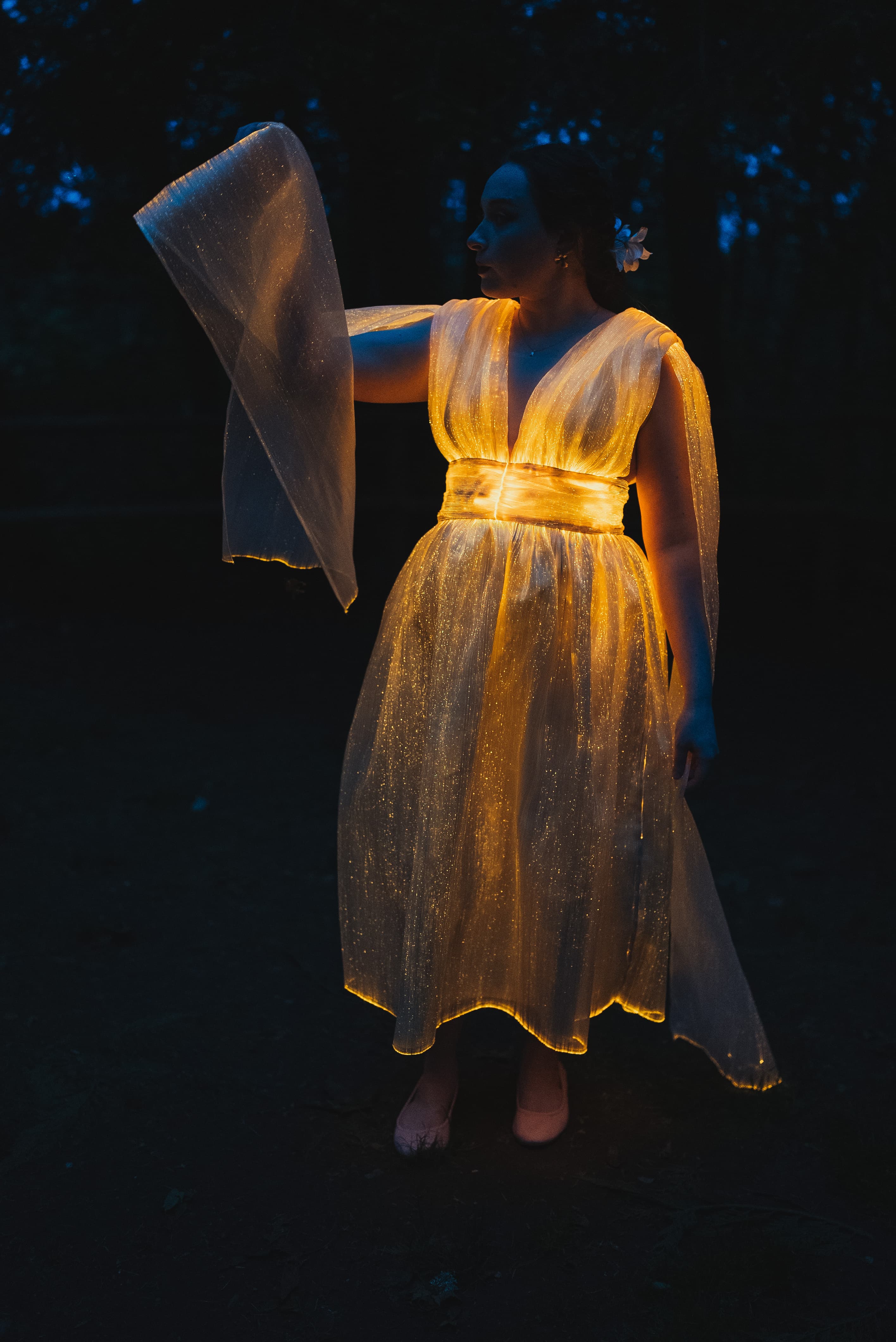Fiber Optic Dress