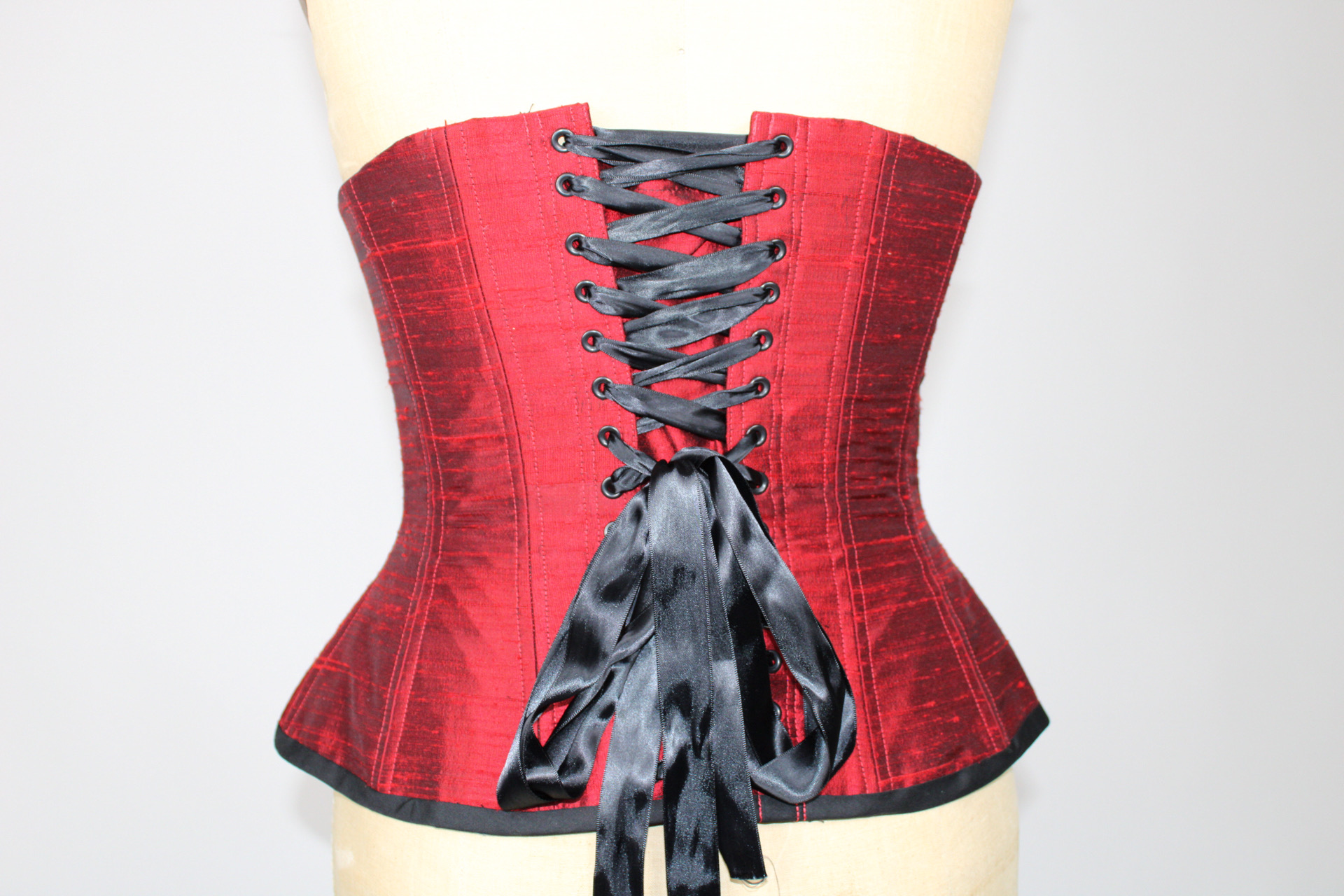 Corset embroidery detail