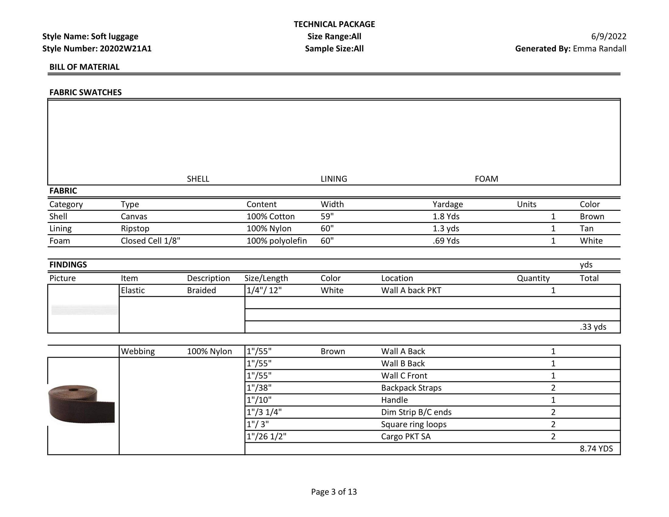 Backpack tech pack page 3