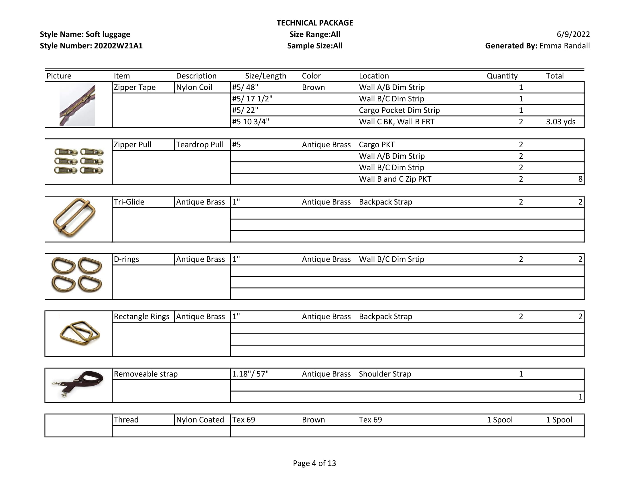 Backpack tech pack page 4